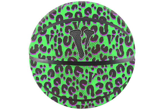 Vlone x Dennis Rodman Basketball Green Cheetah
